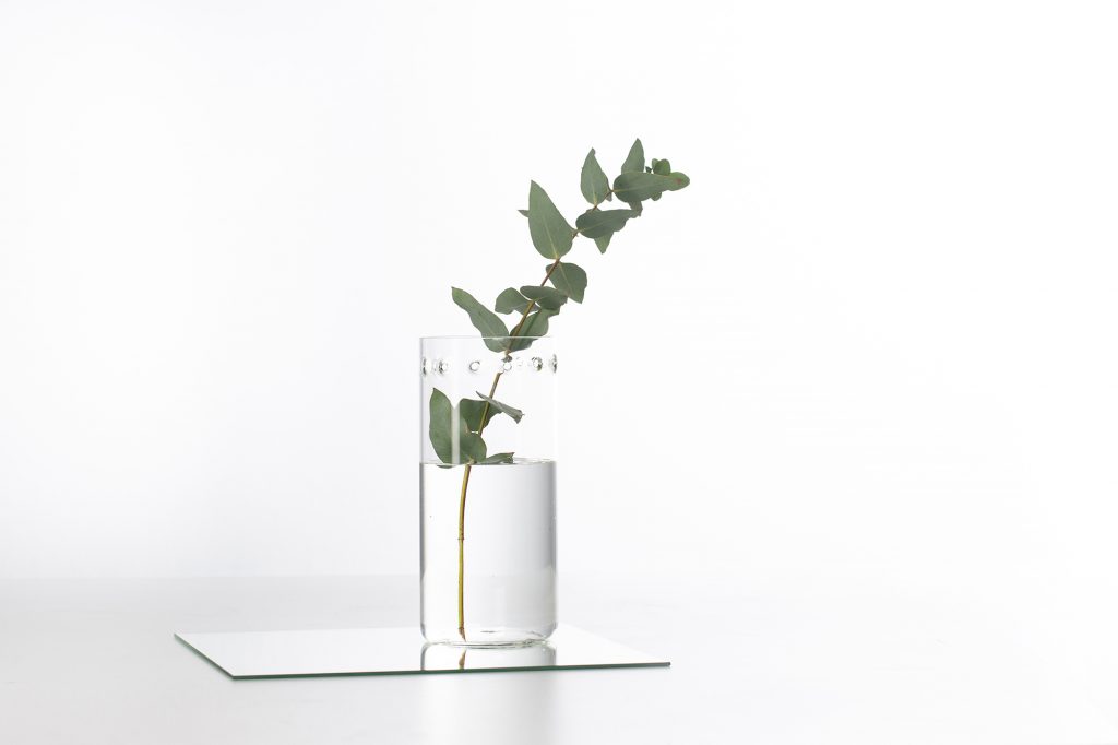 lid vase glass part by Lea Lüdtke