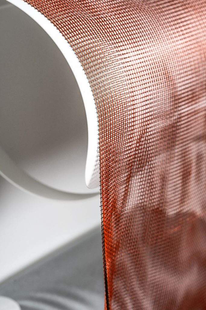 Lé modular textile hanging